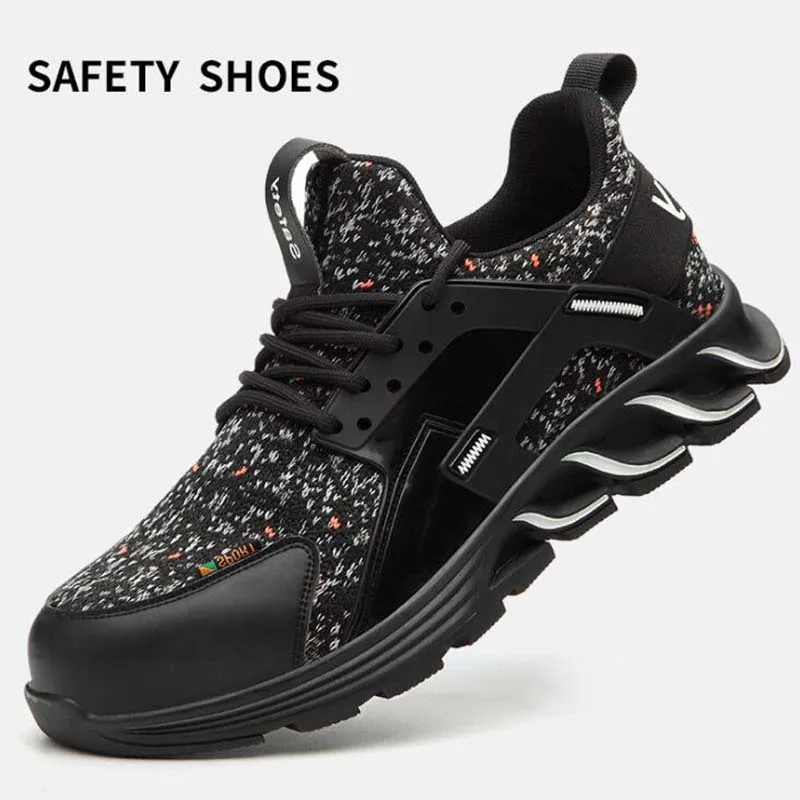 XPUHGM Fashion Work Shoes 2020 Men's Women Outdoor light Breathable Safety Sneakers Boots Steel Toe Anti Smashing | Обувь