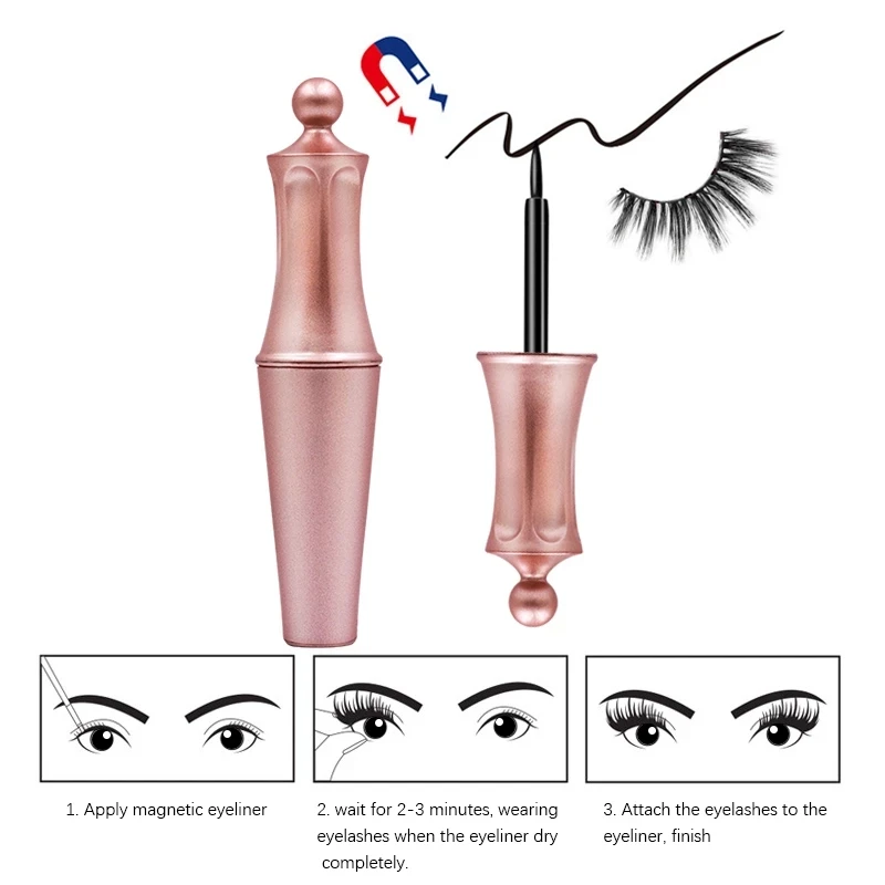 Брендовая популярная Магнитная жидкая подводка для глаз и магнитные накладные