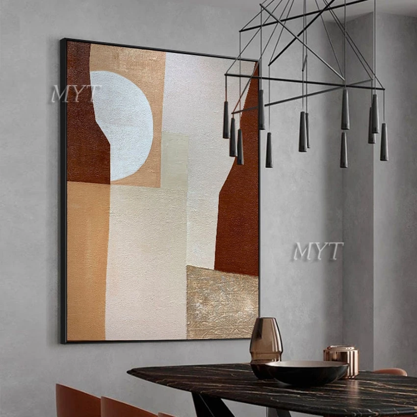 

Современный Морской абстрактный пейзаж, картина маслом, искусство, высокое качество, украшение для гостиной, картина маслом, без рамки