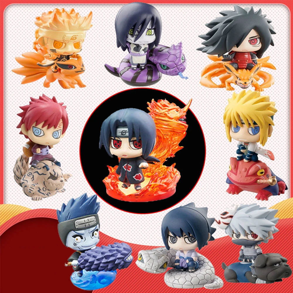 Ботинки в стиле аниме Naruto коллекционные игрушки 4 см героя Наруто Мини фигурки