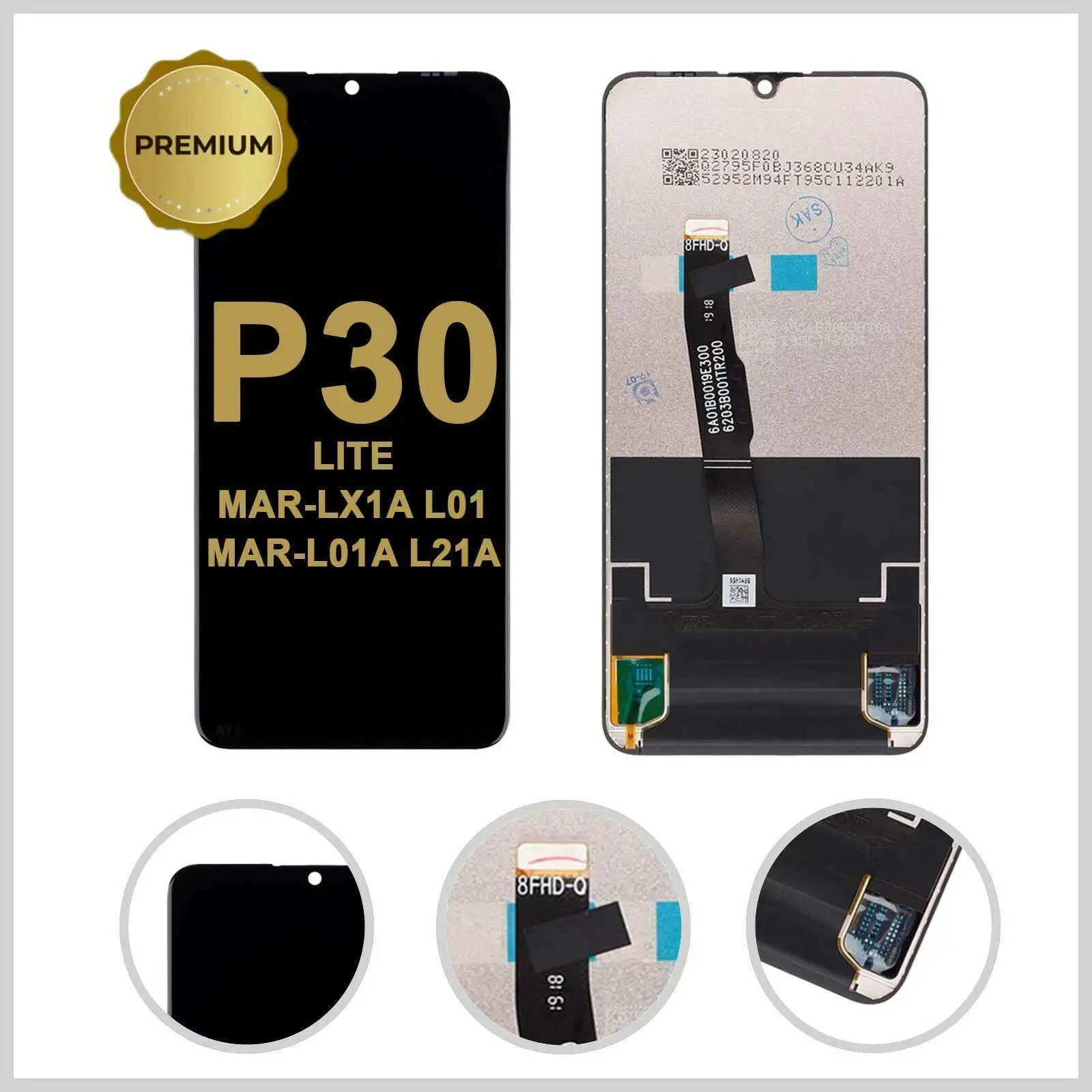 

Genuine Blue Lcd For Huawei P30 Lite Mar-lx1a L01a L21a Lcd Screen Display Frame Display Replacement Touch Screen With Tools