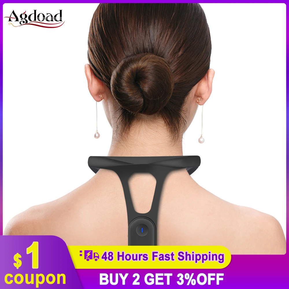 

Intelligent Mini Posture Adjustable Corrector Smart Neck Cervical Spine Vibration Reminder Upper Posture Correct Belt
