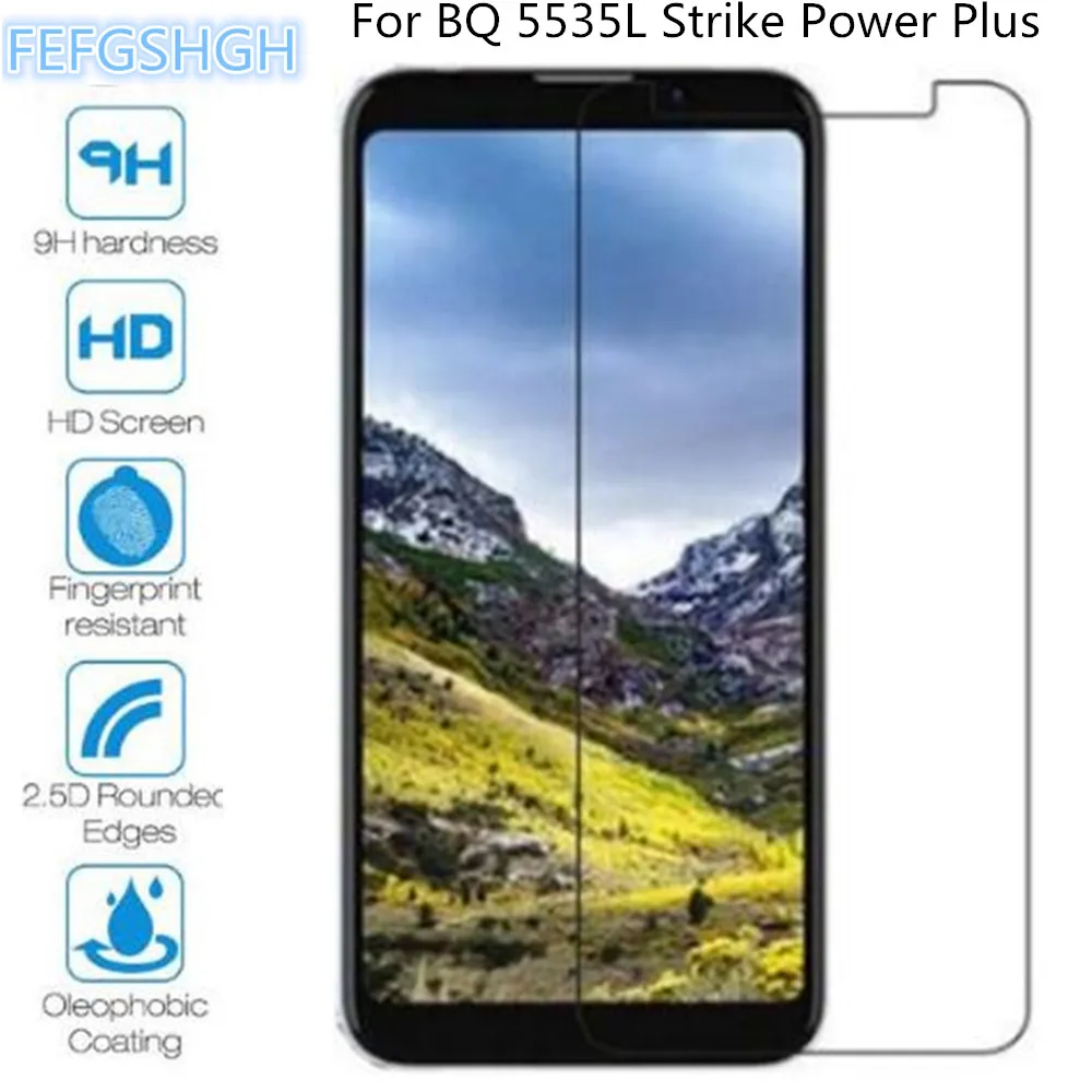 Закаленное стекло для BQ 5535L Strike Power Plus Взрывозащищенная защитная пленка экрана |