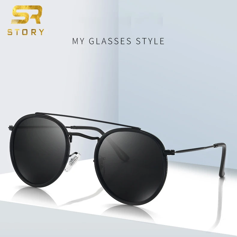 

STORY 2021Popular Brand Polarized Sunglasses Classic Retro Men New Fashion Trend Wild Sun Glasses For Women Travel Gafas De Sol