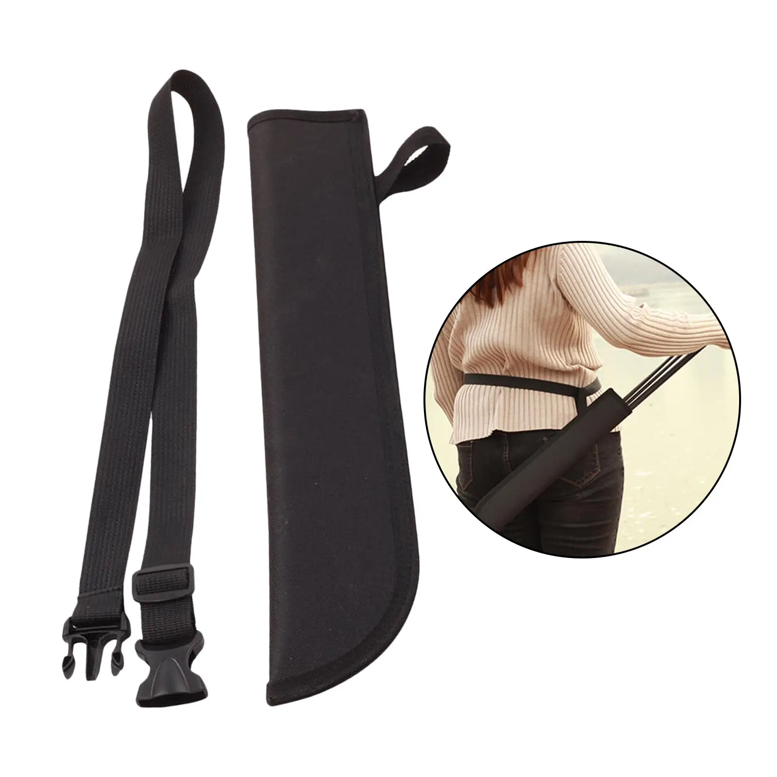 

Portable Archery Arrow Quiver Bow Holder Adjustable Carrier Bag Practice