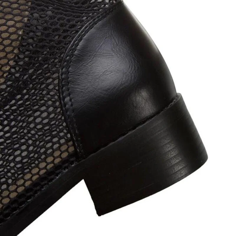 Высококачественная модная женская обувь из сетчатого материала сезон лето весна