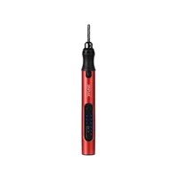 dspiae es p electric sharpening sander pen red black pen type mini sander sharpening machine 2021 new portable power tool
