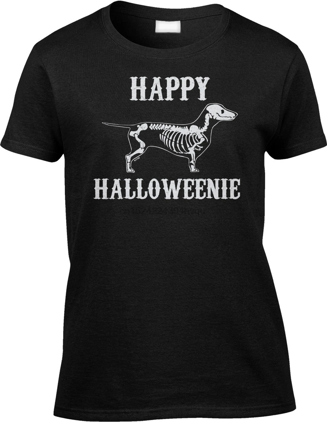 Happy Halloweenie Dachshund Хэллоуин Пун пародия смешная шутка юмором женская