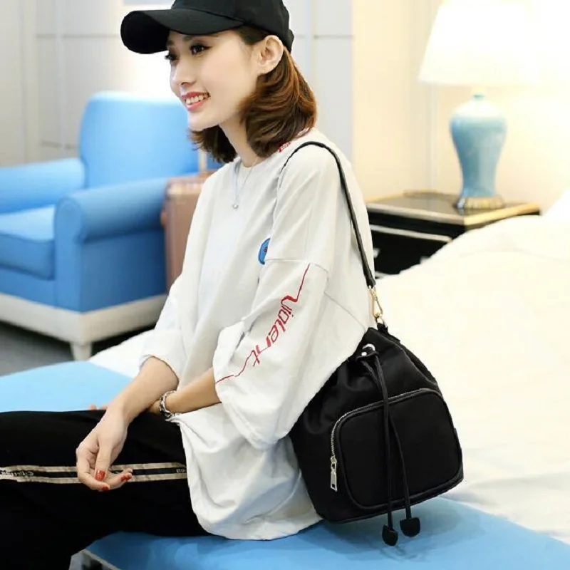 Модная сумка на плечо из ткани Оксфорд Повседневная вместительная #0016