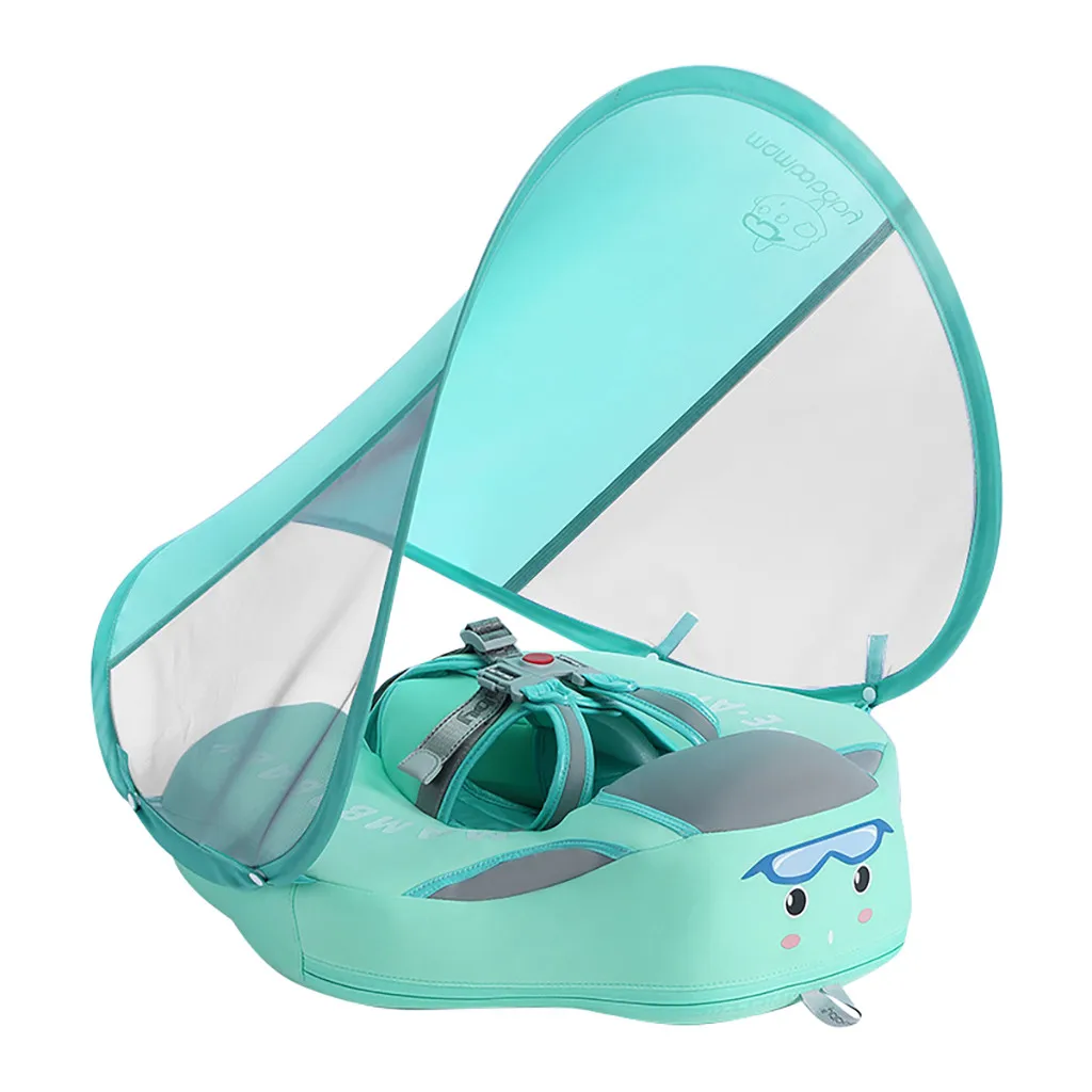 

Mambobaby Solid Non-inflatable Newborn Baby Waist Float Lying Swimming Ring Pool Toys Swim Ring Swim Trainer For Infant Swimmers