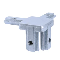 2sets 4sets 40sets 20s 3 way end corner bracket connector for 2020 series aluminum extrusion profile