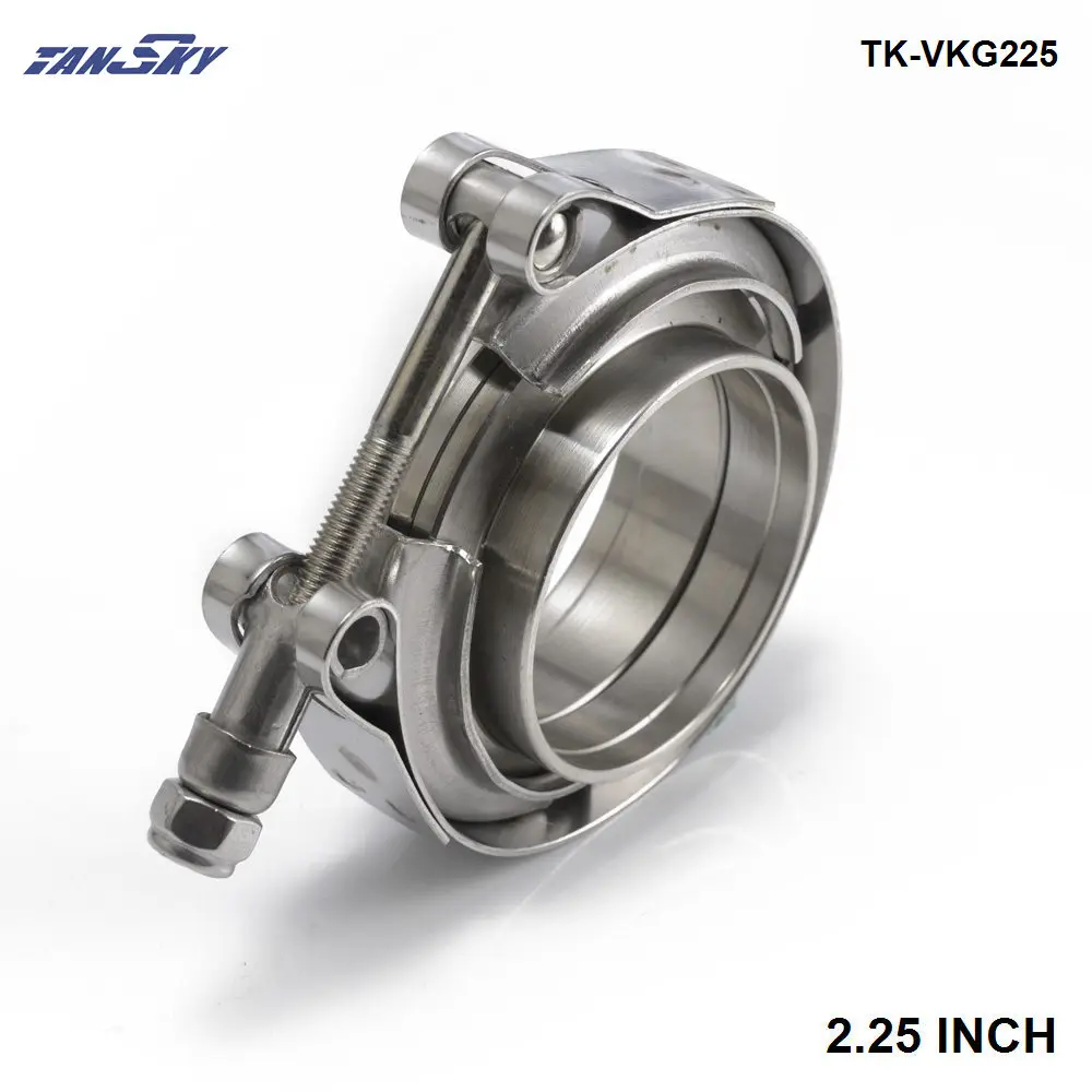 2 25 &quotВыхлопная нержавеющая универсальная v образная хомут и фланец комплект V Band