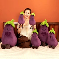 35 80 cm mr eggplant dolls have unique shapes vivid and interesting expressions the stitching is tight and will not be flattened