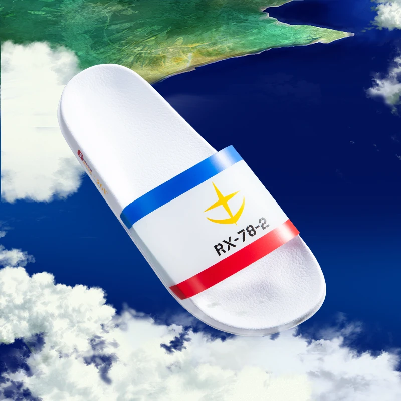 Мужские домашние кроссовки Gundam темно синие для ходьбы и пляжа с возможностью