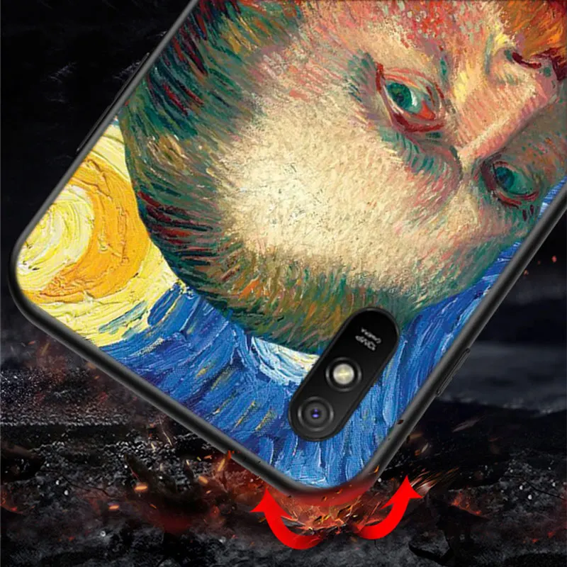 

Van Gogh Starry Night For Xiaomi Redmi K30S K30 K20 10X Pro Ultra 9 9I 9A 9C G0 8 8A 7 7A 6 6A 5 5A 4X S2 Phone Case