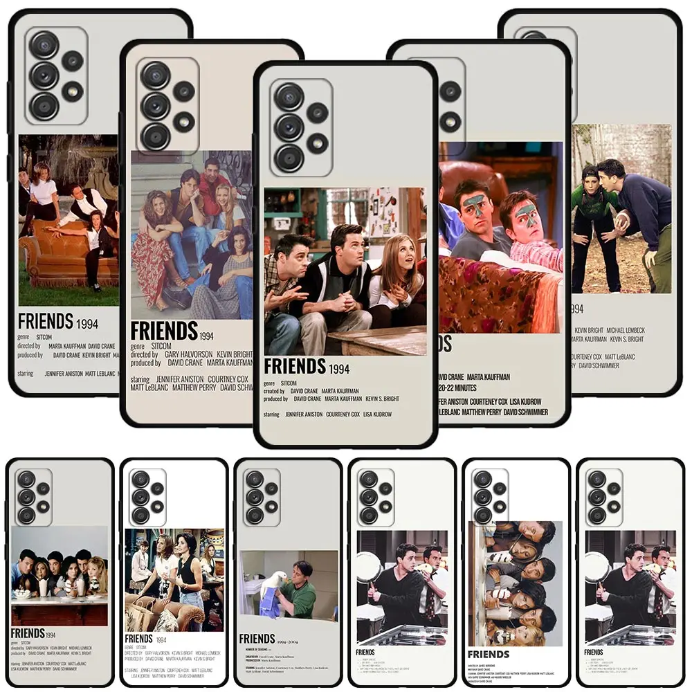 

Hot Friends TV Show Case For Samsung Galaxy A51 A12 A21s A71 A52 A31 A32 A02s A72 A11 A41 A22 A01 A51 5G A02 F42 Silicone Shell