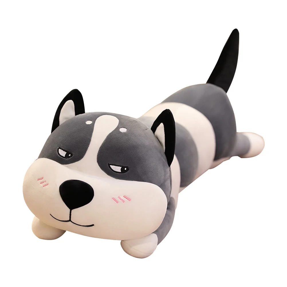 

1pc Cartoon Husky Husky Stuffed Animals Themed Home Sofa Adornment