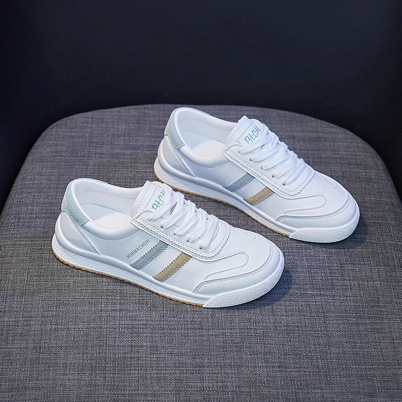 

Women Flat Shoes 2021 Autumn Korean Running Shoes Women White Shoes Ladies Comfort Lace Up Casual Shose Zapatillas De Mujer
