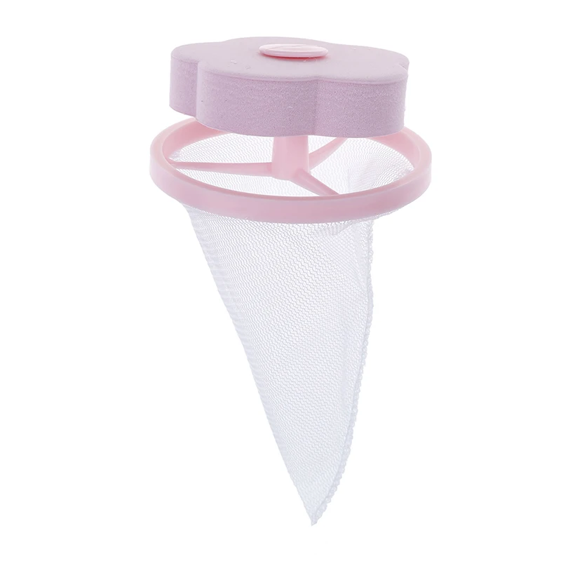 

Flower Shape Mesh Filter Bag Floating Laundry Ball Washing Machine Filtration