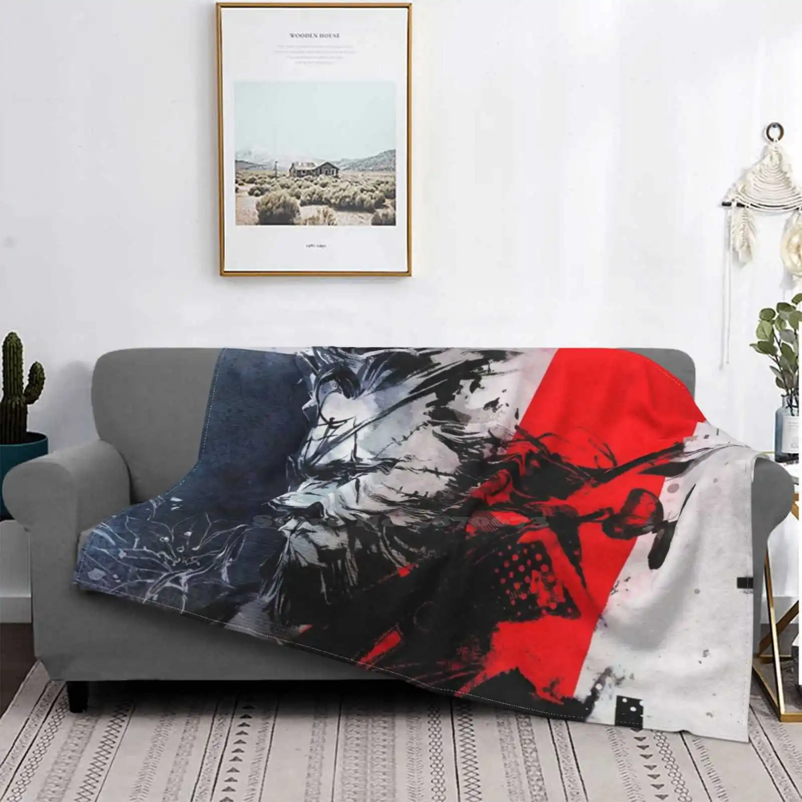 

Venom Snake-manta caliente suave de moda, engranaje de Metal sólido Mgs Kojima, engranaje de Metal, serpiente sólida, zorro gris