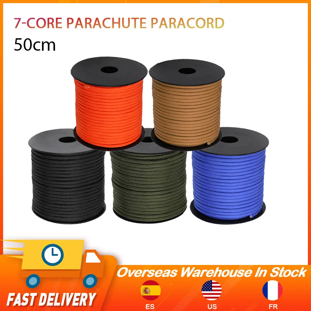 

Паракорд 550, 50 м, 7-жильный парашют
