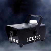 mini 500w led rgb wireless remote control fog machine pump dj disco smoke machine for party wedding christmas stage led fogger