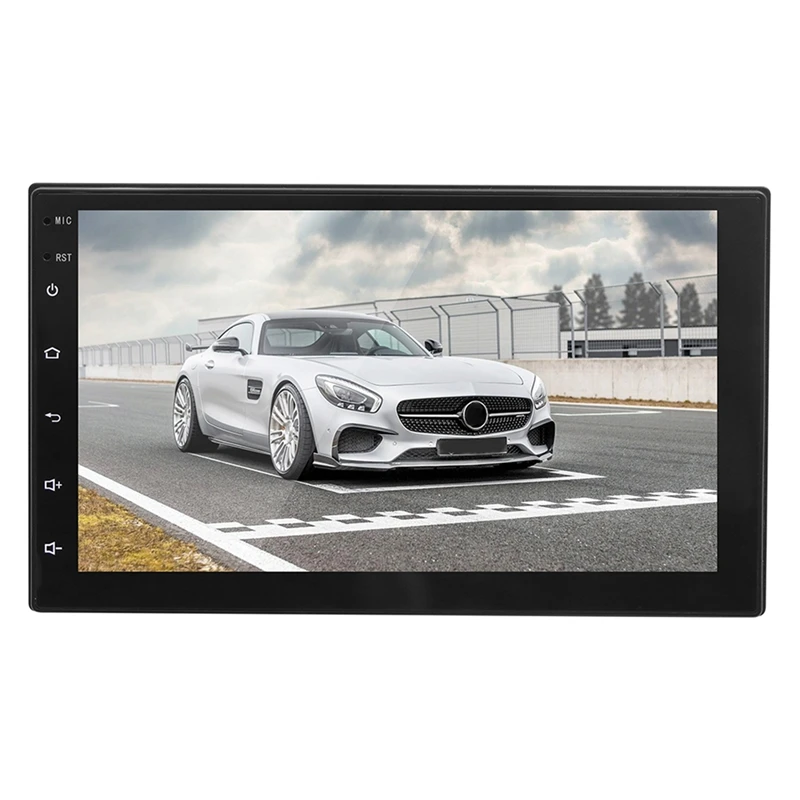 9217 7 дюймов пресс Android 8,1 монитор автомобиля стерео Mp5 плеер Gps Navi Wifi Bt Fm радио Bluetooth/Реверсивный/Gps/функция зеркального соединения
