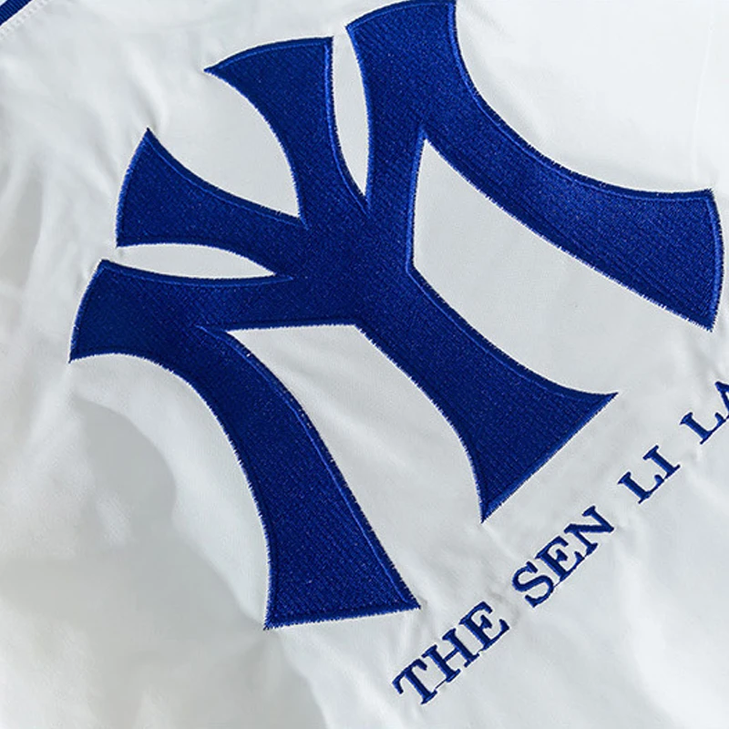 

2020 New Arrival Hot Stand Collar Coat Baseball Uniform Zipper Cotton Liner Rib Sleeve Loose Brand Clothing Bomber Jacket Men