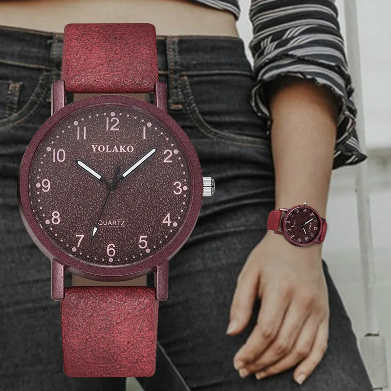 WJ 8663 классические цифровые часы для женщин повседневные Модные кварцевые