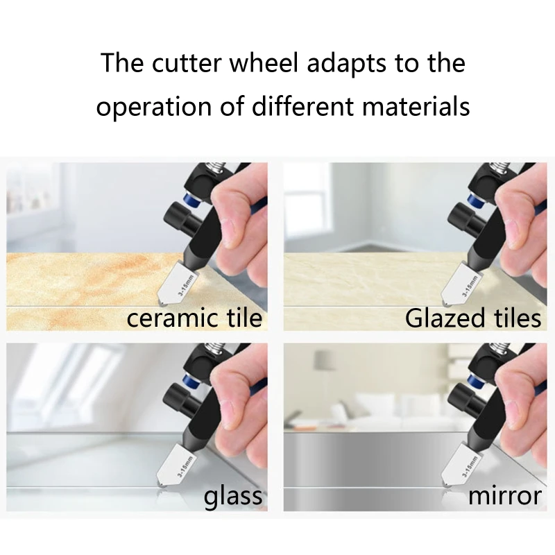 

Manual Tile Cutter for Cutting Ceramic Tiles Glass Tile Opener Multifunctional Construction Tool