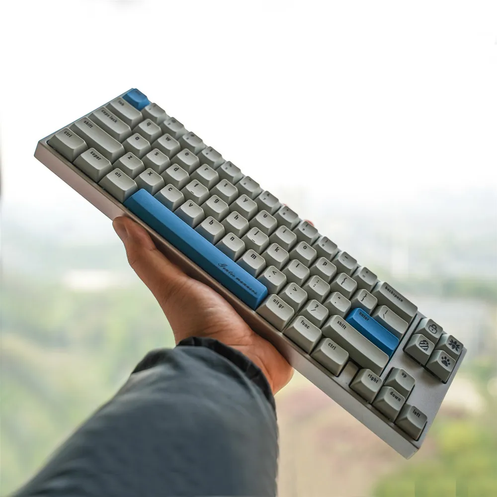 Механическая раскладная клавиатура колпачки для ключей PBT XDA профильная красящая
