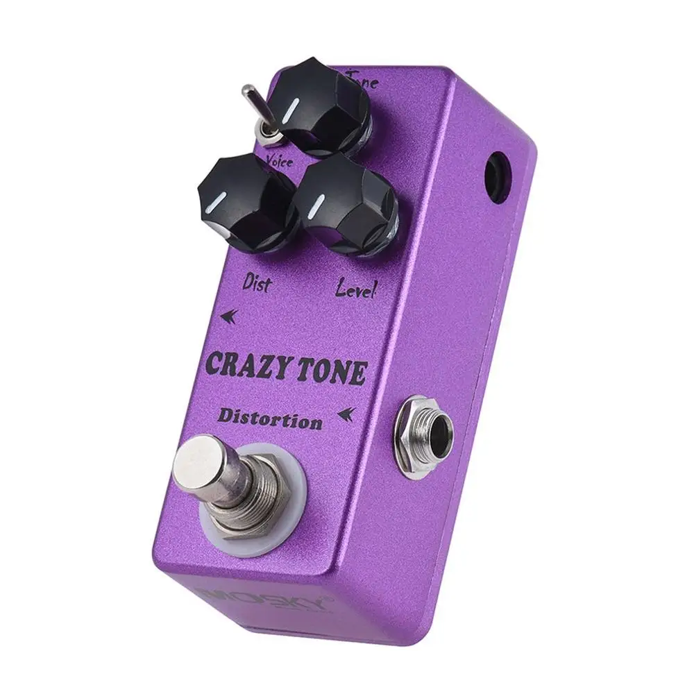 Mosky Mini Crazy Tone педаль на основе RIOT Distortion гитарная эффектов|Детали и аксессуары для
