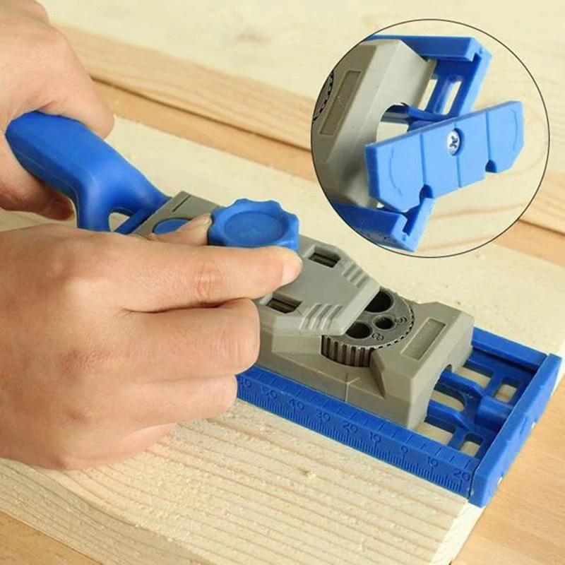 

2 in 1 fixture kit for dowels and woodworking drills with screws drop shipping