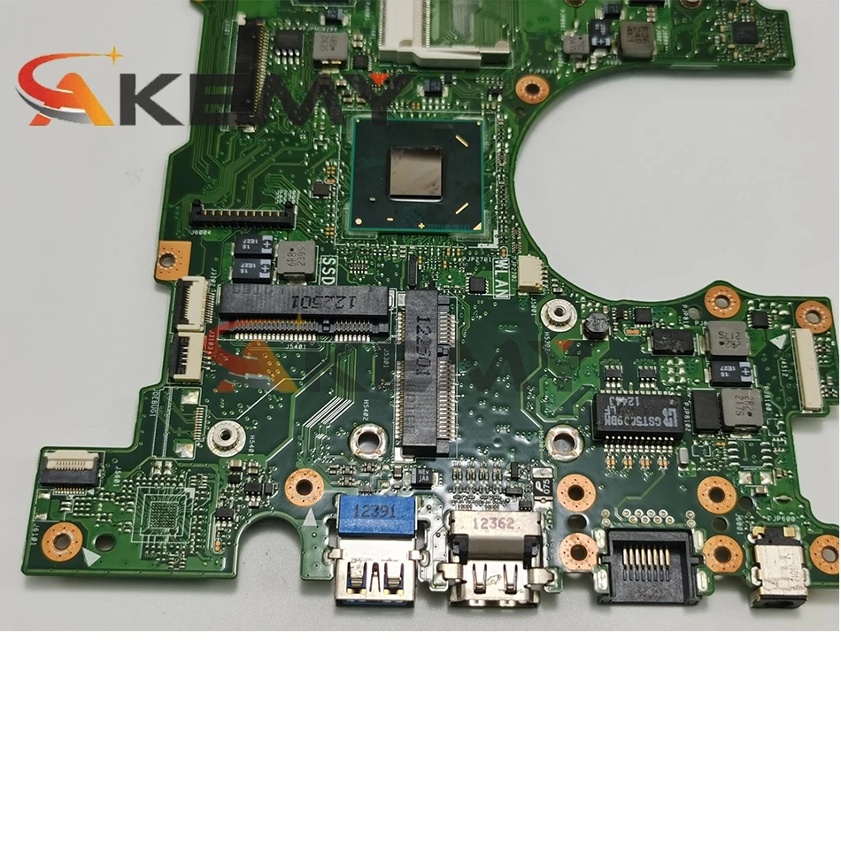

B400VC Mainboard i5-3317U Processor 4G RAM GT610 2GB N13M-NS-S-A2 For Asus B400V B400VC REV2.1 Laptop Motherboard 100% Tested