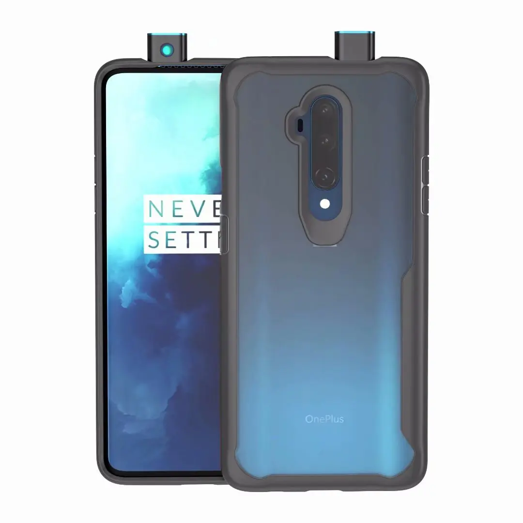 Чехол OnePlus 7T Pro Жесткий ПК Прозрачный ударопрочный чехол для телефона One Plus McLaren
