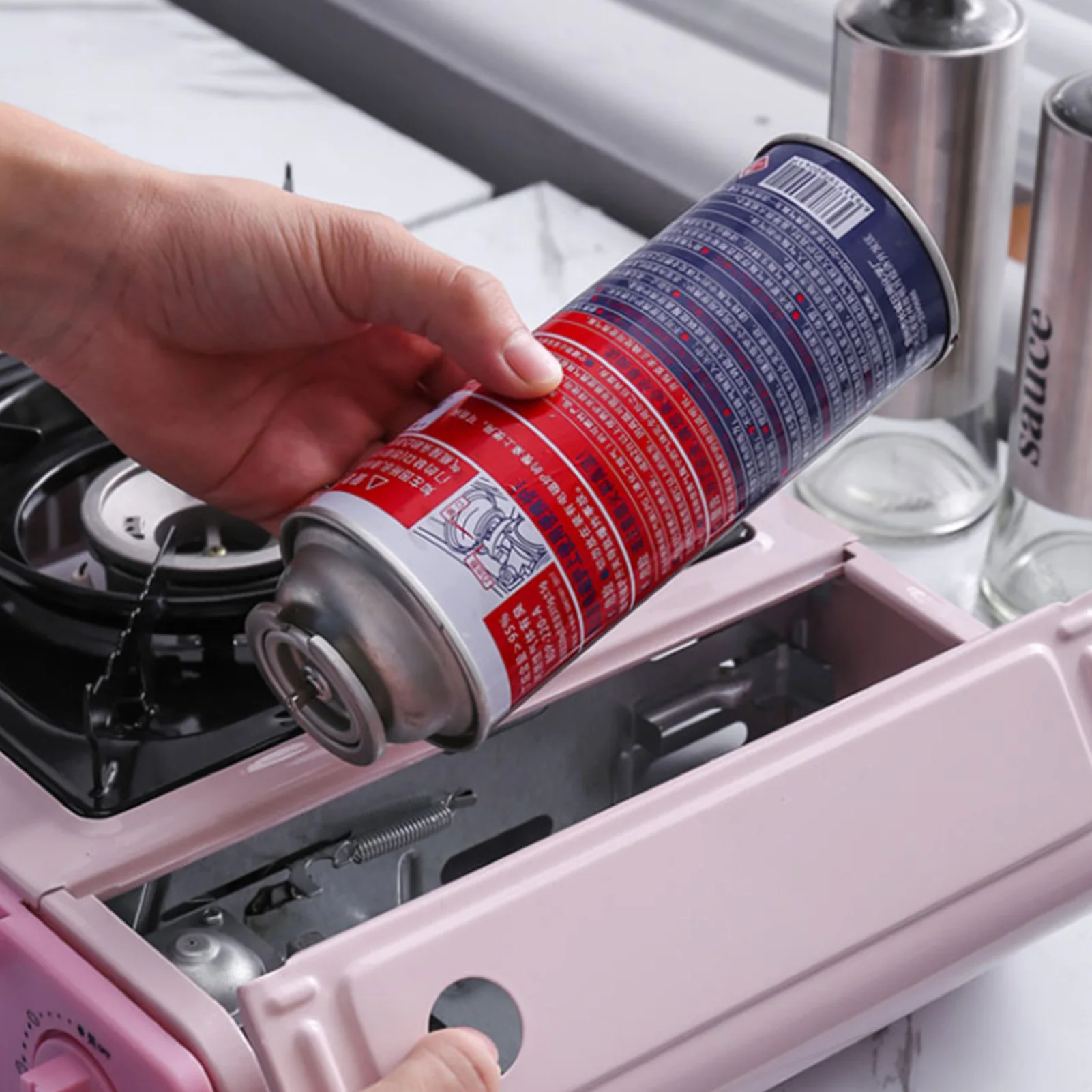 Портативная Кассетная плита Hey Pig портативная газовая для барбекю открытого