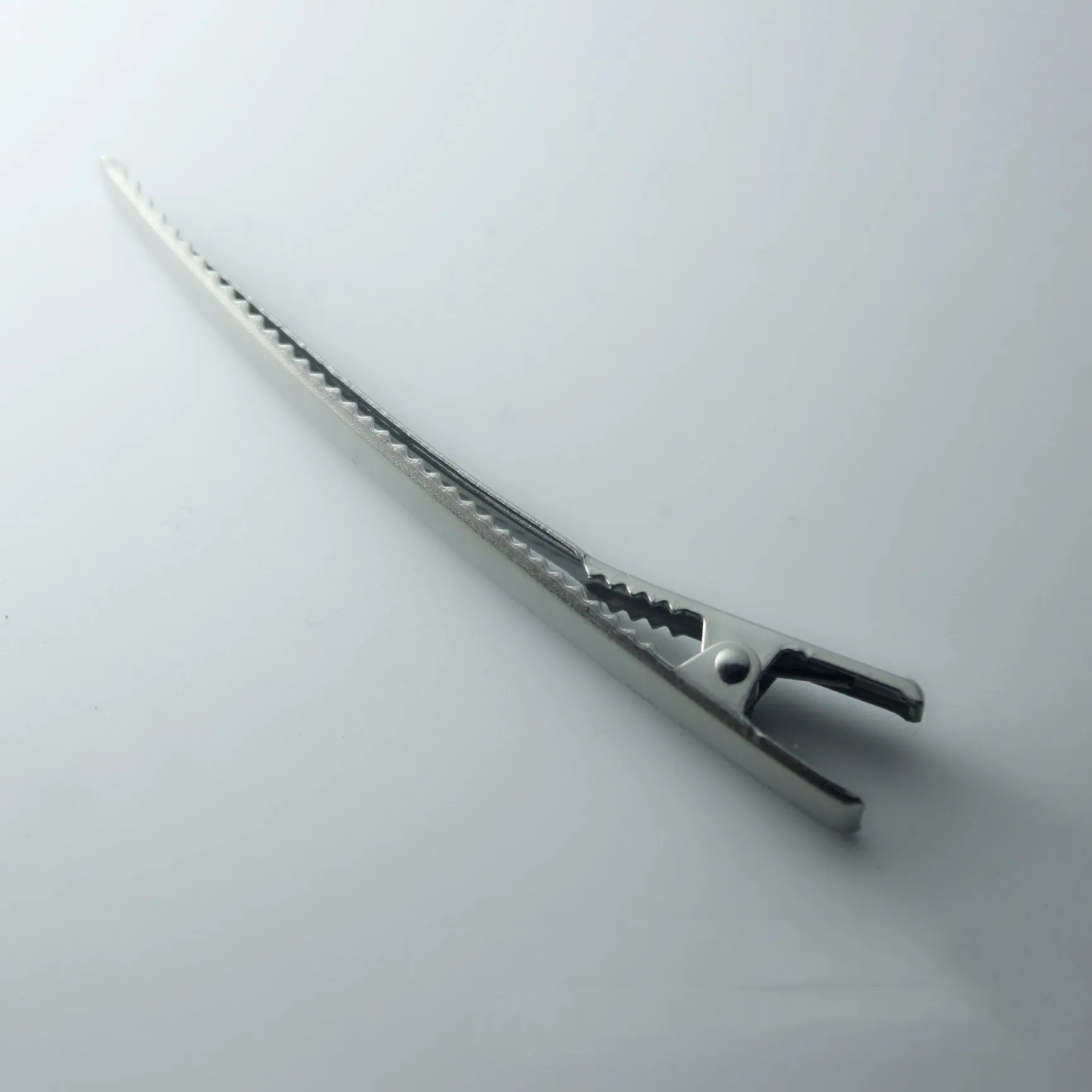 50pcs Stainless Steel Flat Single Prong Alligator Hair Clips Crocodile Barrette for Bows DIY Hairpins Gifts Craft | Украшения и