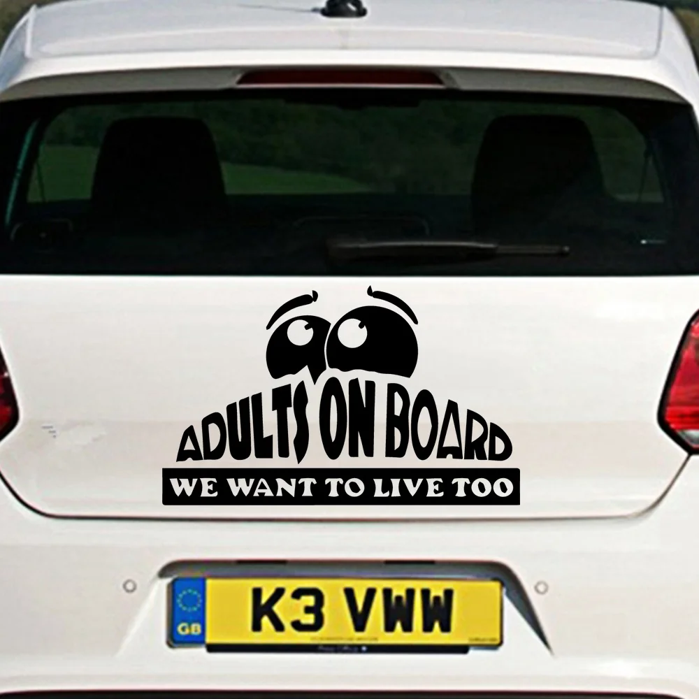 Смешные живые автомобильные наклейки и Переводные картинки Автомобильная