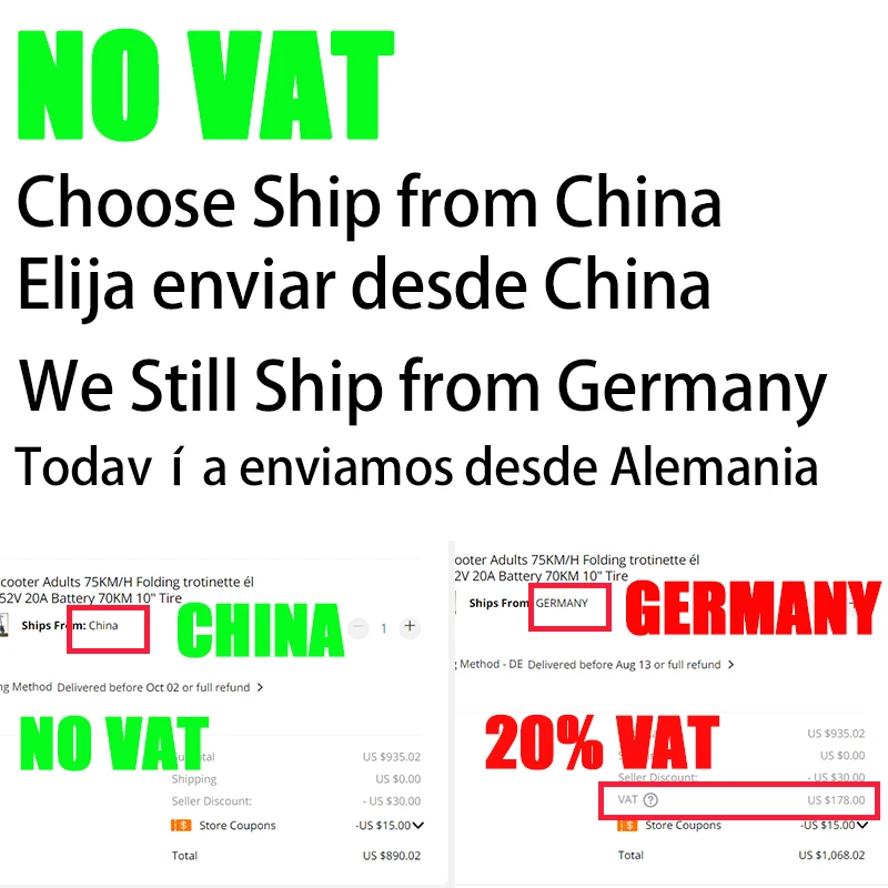 Скутер электрический без НДС для взрослых 2000 Вт 75 км/ч 52 в 20 А | Спорт и развлечения