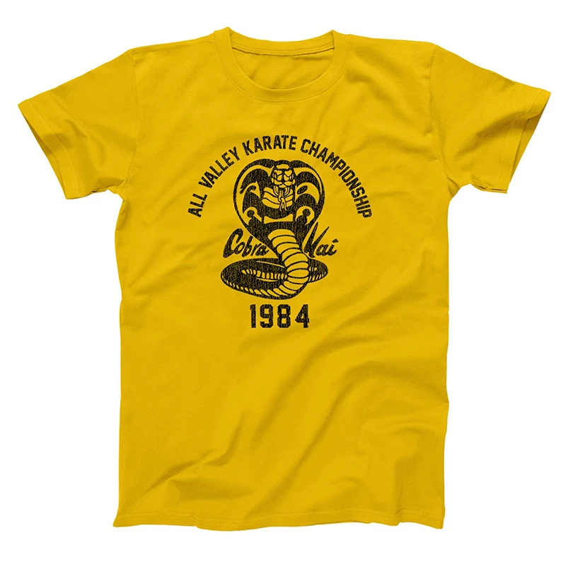 COBRA KAI футболки для мужчин/женщин летние хлопковые топы футболка с принтом