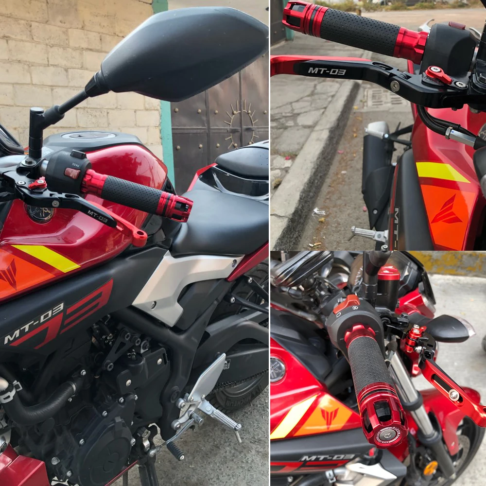 

For Yamaha TDM900 TDM 900 2012 2013 2014 Motorcycle Adjustable foldable Levers Brake Clutch Levers Handlebar Hand Grips ends