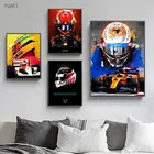 Formula 1, альтернативные постеры и принты абстрактных автомобилей, фотография искусства для гостиной, Настенный декор