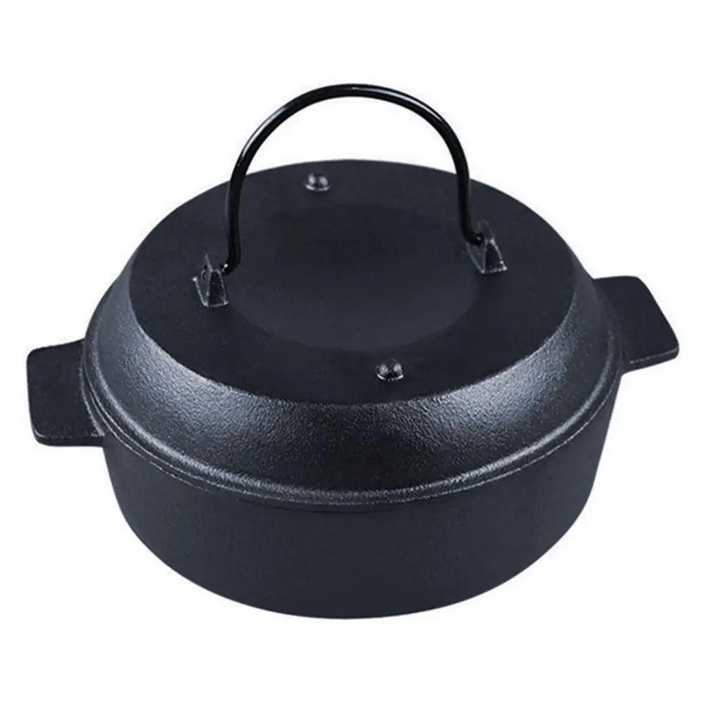 Мини голландские печи Эмалированные чугунные покрытые кастрюли анти обжигающий