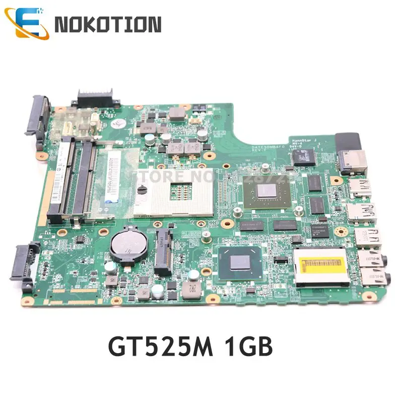Материнская плата NOKOTION A000074700 DATE5DMB8F0 для ноутбука Toshiba Satellite L700 L745 материнская HM65