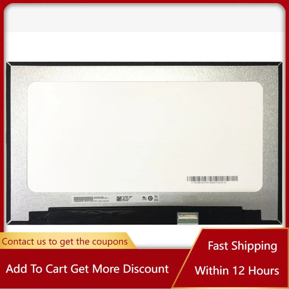 

ЖК-дисплей 14 дюймов для BOE B140XTN07.4, светодиодный экран EDP, 30 контактов, 60 Гц, HD 1366*768, тонкая панель для ноутбука