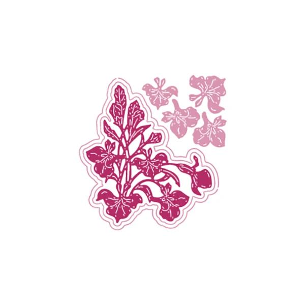 

Hot Lobelia Metal Cutting Die Scrapbook Embossed Paper Card Album Craft Template Cut Die Stencils New for 2021 Arrive