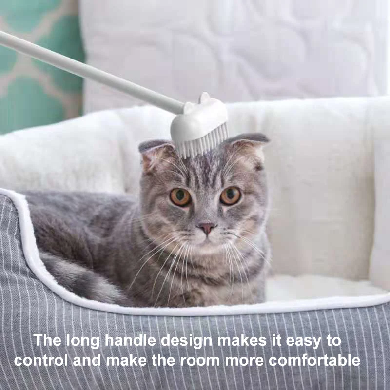 

Cats Brush Corner Cat Massage Self Groomer Comb Brush Cat Rubs The Face With A Tickling Comb Cat Product Dropshipping