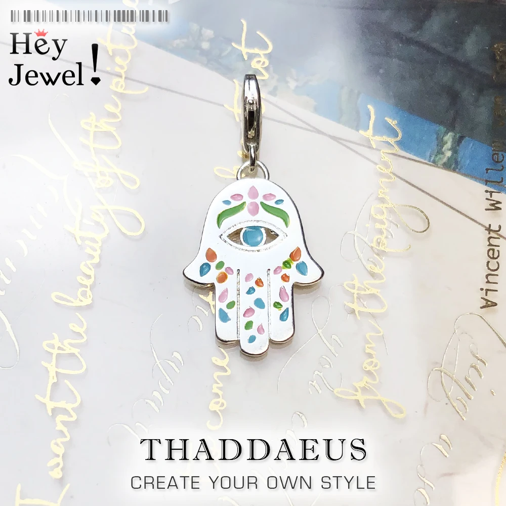Подвеска Мексиканская рука Фатимы для женщин и мужчин серебро 925 пробы Хамса 2019