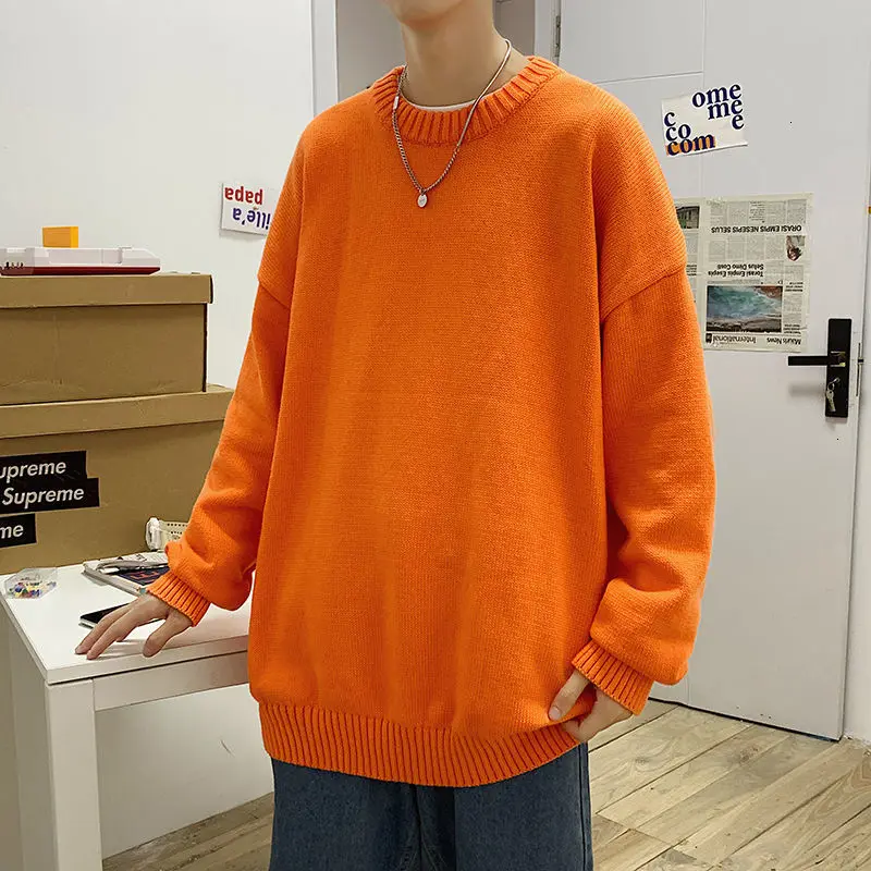 Мужской зимний теплый свитер Privathinker Корейская уличная одежда модные пуловеры