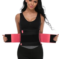 women men lumbar support belt adjustable waist trainer cincher sweat belt postpartum recovery body shaper lower back pain relief